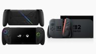 The Xbox handheld is bulkier compared to the Switch 2 (Image via Asus, Nintendo)